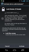 Lock Screen App - Donation screenshot 6