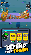 Tiny Warriors Rush - Idle TD Screenshot 1