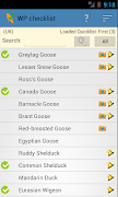 WP & UK Birding Checklist Affiche