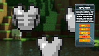 Armor Mod for Minecraft PE Poster