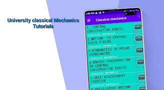 Classical mechanics الملصق