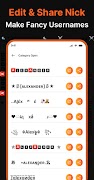 名字风格 : 昵称生成器 :昵称:时尚名字 :酷符号 截圖 7