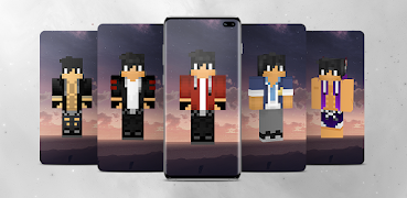 Aaron Skin for Minecraft poster