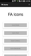 HTML Icons captura de pantalla 1