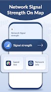 Network Signal Strength On Map poster