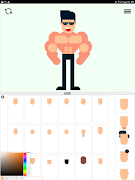 Flat Design Character Maker Screenshot 3