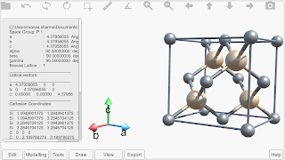 CrysX-3D Viewer (XYZ,VASP,CIF)-poster