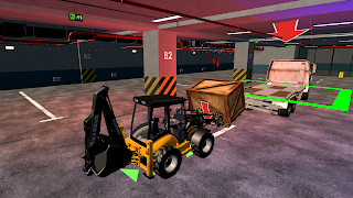 Simulateur d'excavatrice Pro Affiche