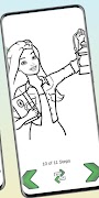วิธีการวาดตุ๊กตาบาร์บี้ ภาพหน้าจอ 7