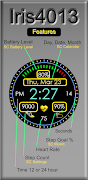 Iris4013 Digital Watch Face screenshot 2