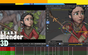 Learn Blender 3D Animation 스크린샷 1