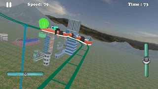 Mountain Roller Coaster Sim 截圖 2