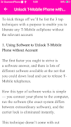 T-Mobile Unlock Code Guide スクリーンショット 3