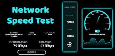 Network Speed Test پوسٹر