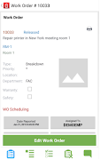 Infor EAM Mobile Fleet syot layar 4