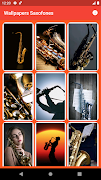 Wallpapers Saxofones - Sax Plakat
