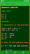 Math Formulas poster