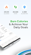 برنامه‌نما Step counter - Pedometer App عکس از صفحه