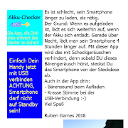 Akku-Checker plakat