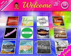 Poster Welcome GIF