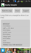 Nearest Masjid Realtime پوسٹر
