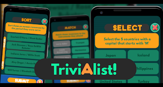 Trivialist —  Offline Trivia Q স্ক্রিনশট 6