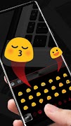 Black Red Keyboard imagem de tela 1