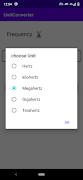 برنامه‌نما Unit Converter عکس از صفحه
