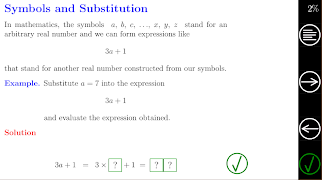 Algebra Tutorial 1: Basics capture d'écran 3