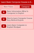 برنامهنما Learn Basic Computer Course Video (Learning Guide) عکس از صفحه