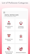 Digital Visiting Card syot layar 2