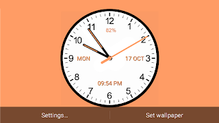 Analog Clock capture d'écran 5