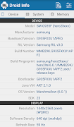 Droid Hardware Info پوسٹر