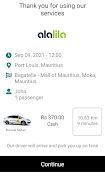 ALA-LILA Taxi service screenshot 2