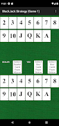 BlackJack Beginner Strategy 截图 1