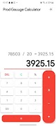 Prod Gauge Calculator اسکرین شاٹ 6