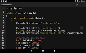 C# Programming Compiler 스크린샷 4
