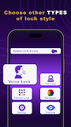 Voice Lock - Speak to Unlock स्क्रीनशॉट 1