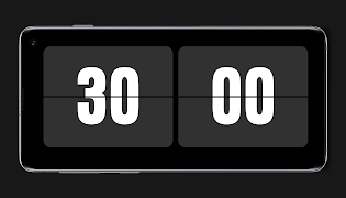 Flip Clock - Floating clock اسکرین شاٹ 2