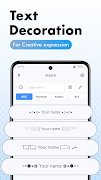 Stylish Text & Characters screenshot 2