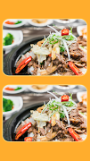 Find The Difference - Food Plakat