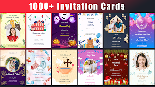 Invitation Card Maker اسکرین شاٹ 6