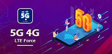 5G 4G FORCE LTE MODE โปสเตอร์