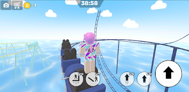 7 Schermata Roller coaster parkour