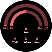 7 Schermata HalfTime - WearOS Watchface