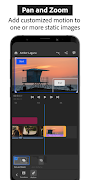 برنامه‌نما Adobe Premiere Rush عکس از صفحه