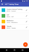 HIIT, Tabata Interval Timer โปสเตอร์