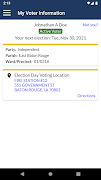 GeauxVote Mobile screenshot 1