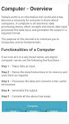 COMPUTER FUNDAMENTALS NOTES ภาพหน้าจอ 2