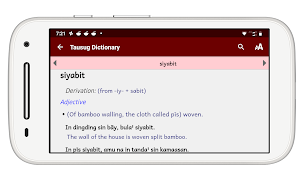 Tausug Dictionary 스크린샷 1